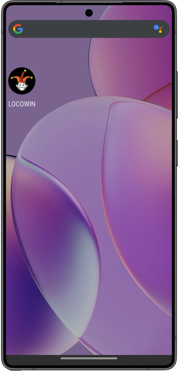 Localiza el icono de Locowin y disfruta la acción.