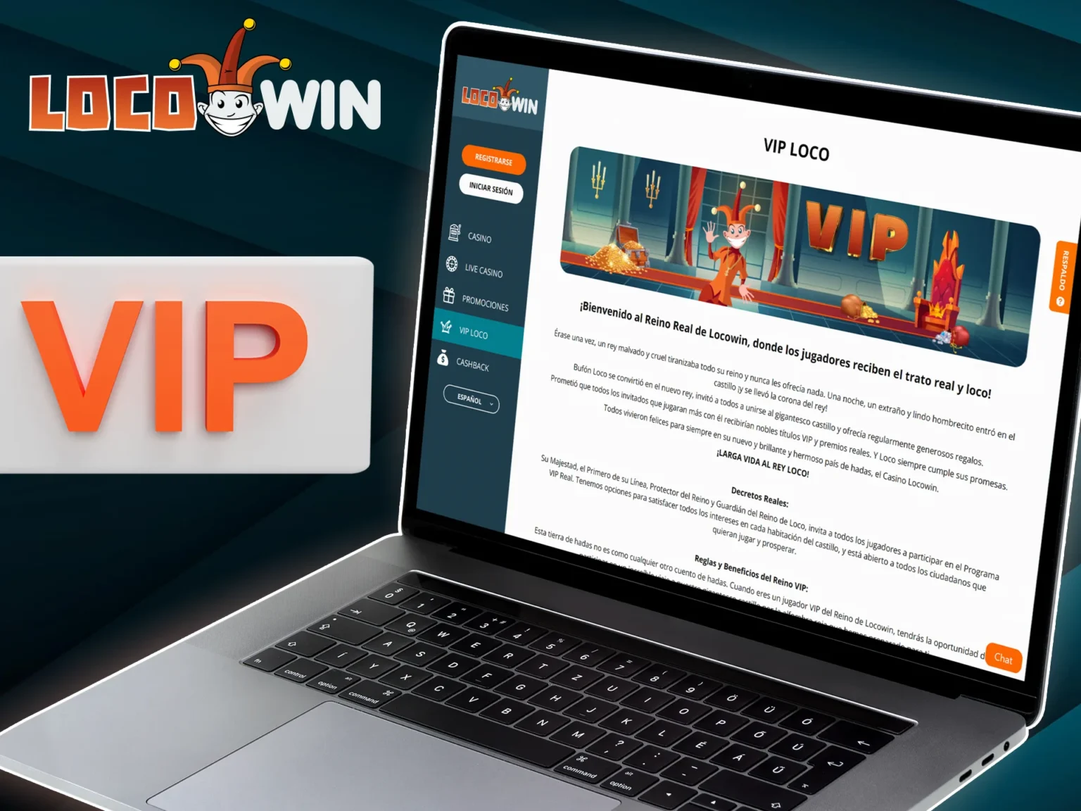 Aprovecha beneficios VIP exclusivos en Locowin.
