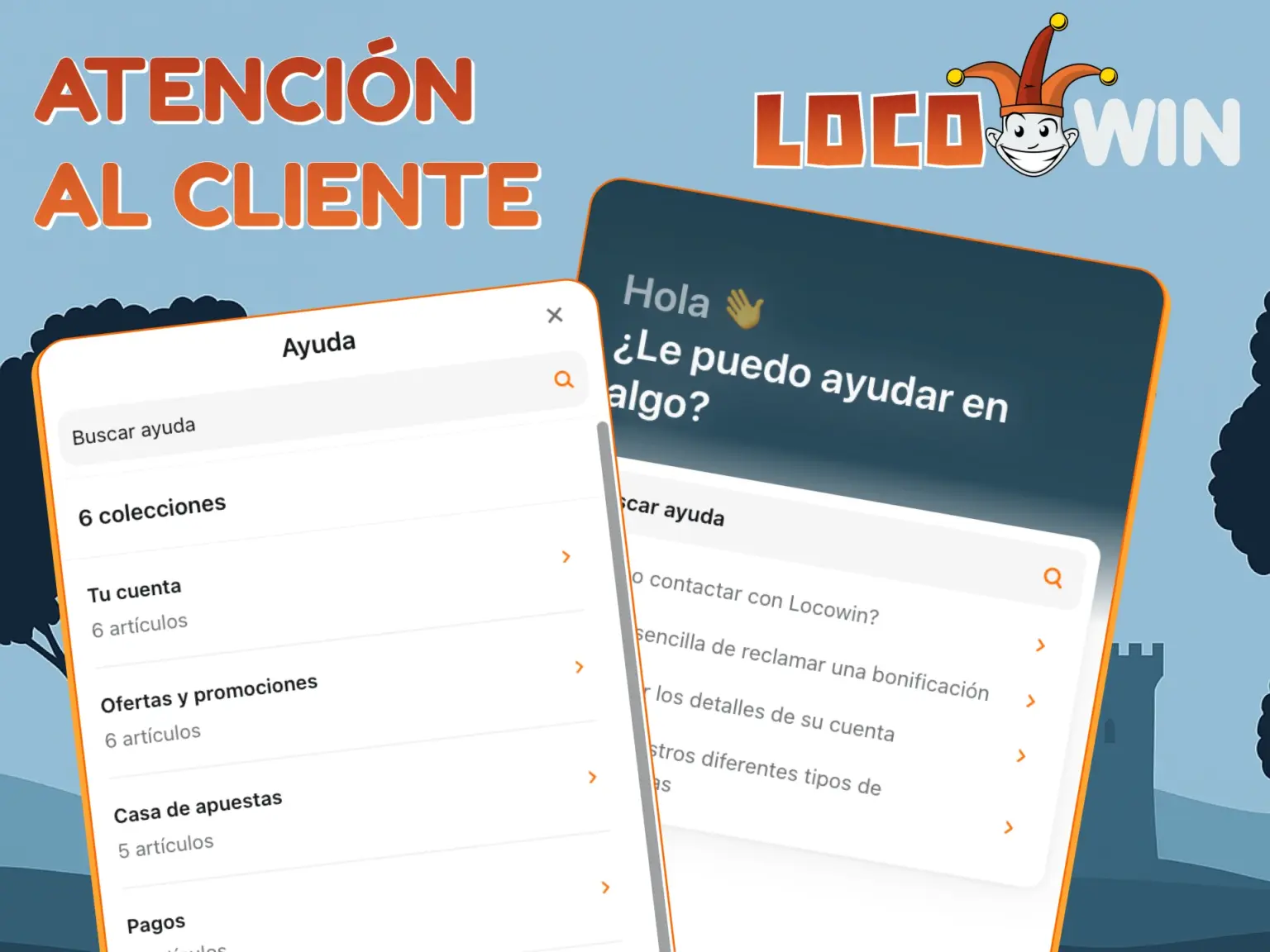 Obtén asistencia ágil del soporte Locowin.